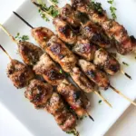 Cinnamon Thyme Chicken Skewers