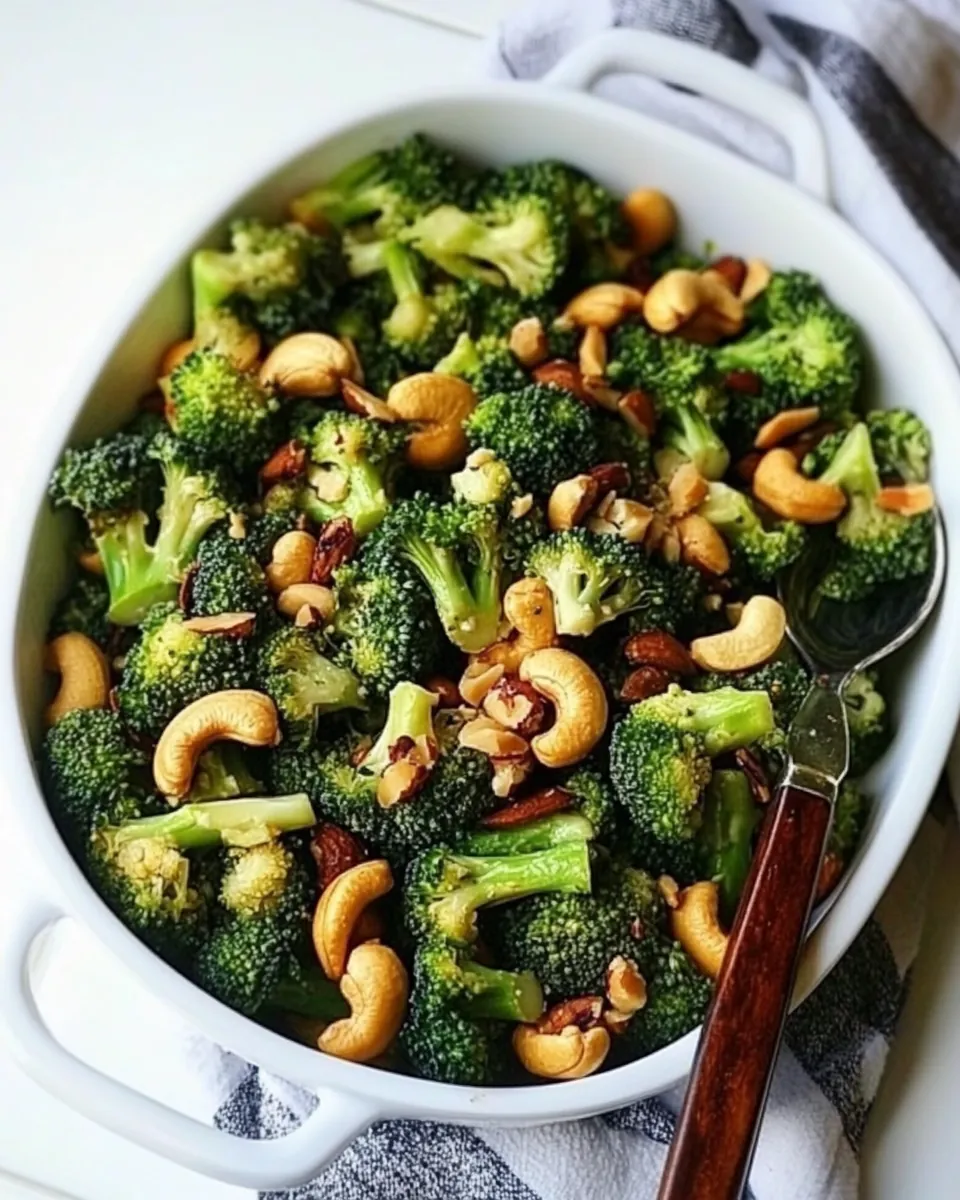 Citrus Broccoli with Cashews