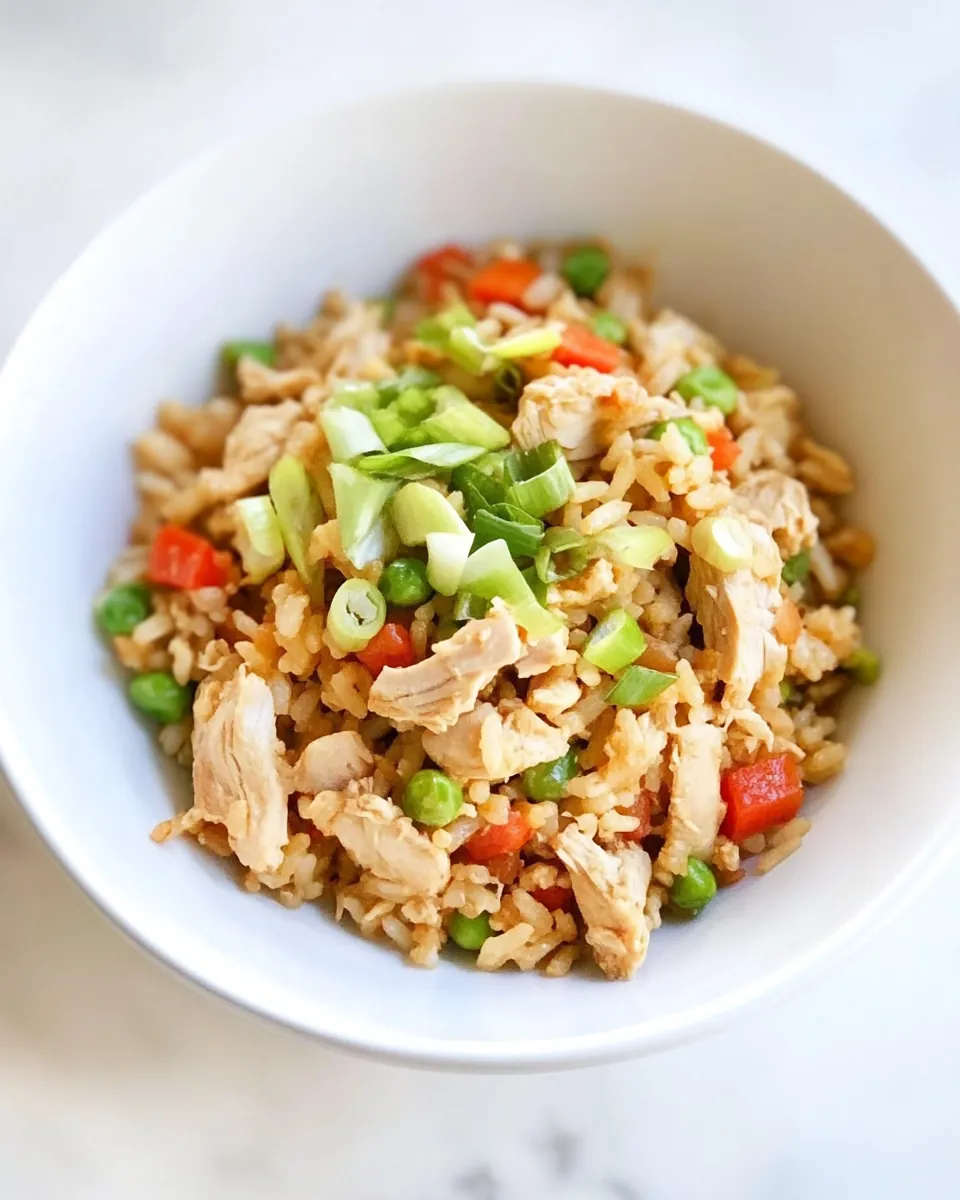 Clean Eating Chicken Fried Rice