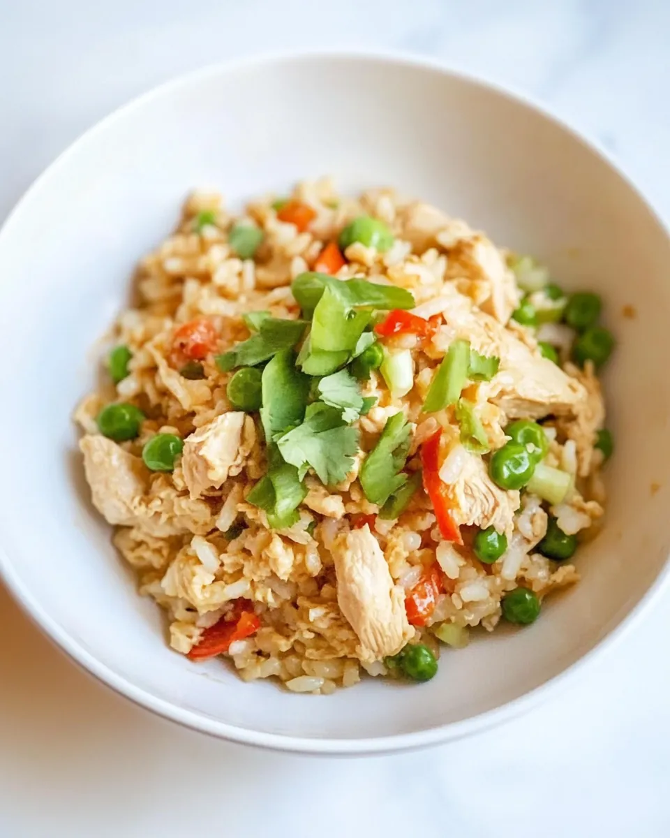 Clean Eating Chicken Fried Rice