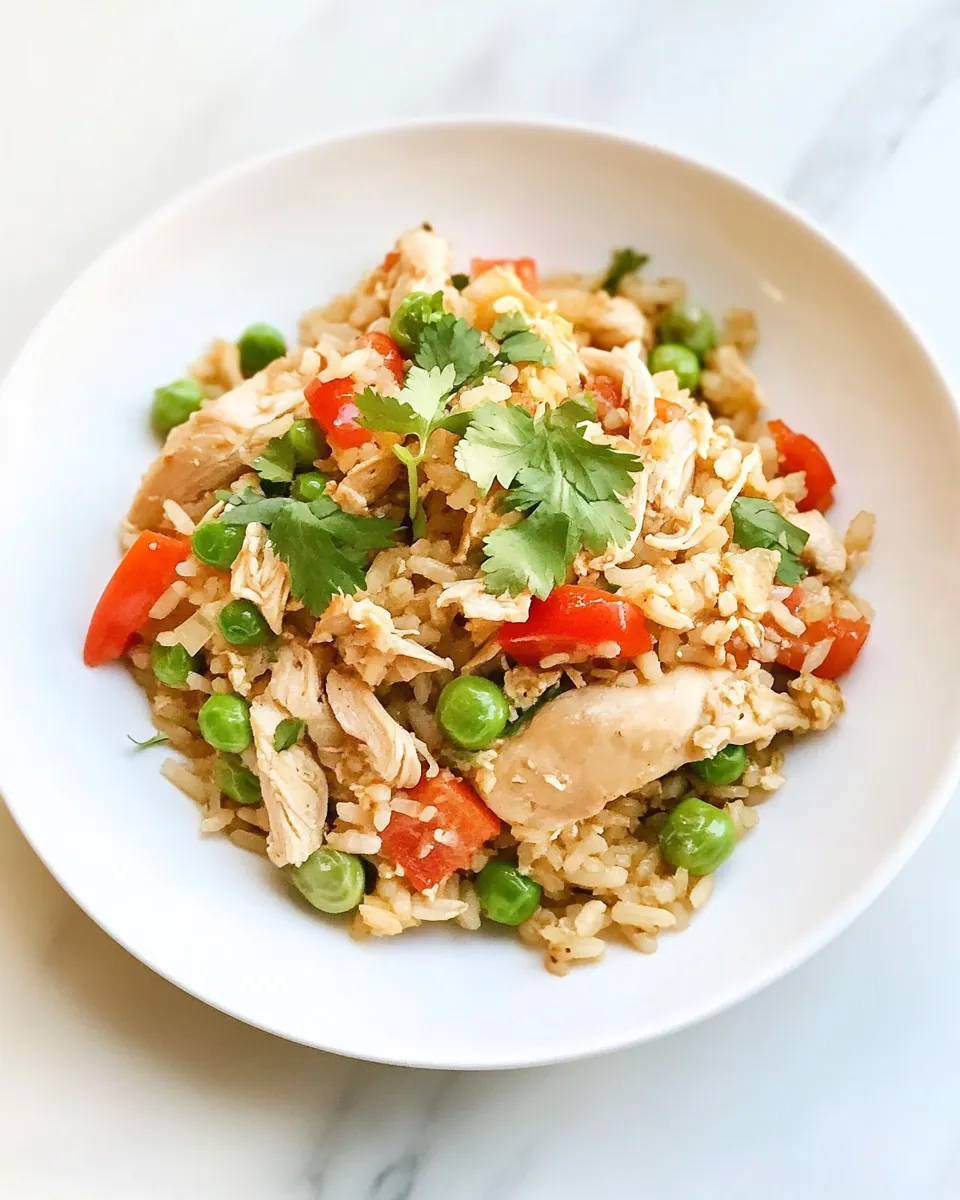 Clean Eating Chicken Fried Rice