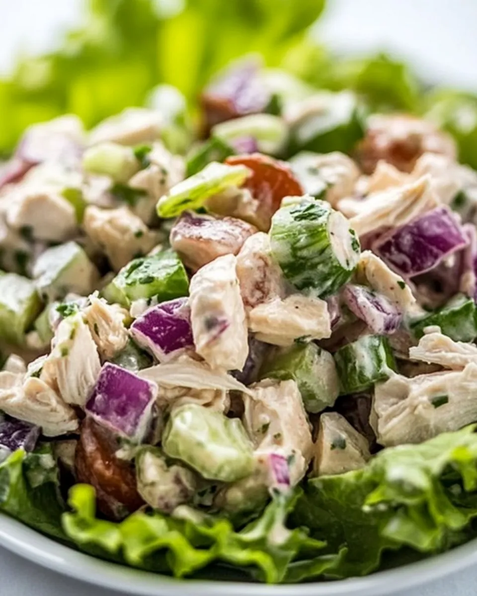 Clean Eating Chicken Salad