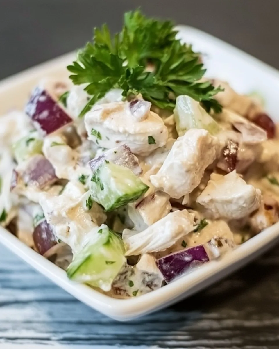 Clean Eating Chicken Salad