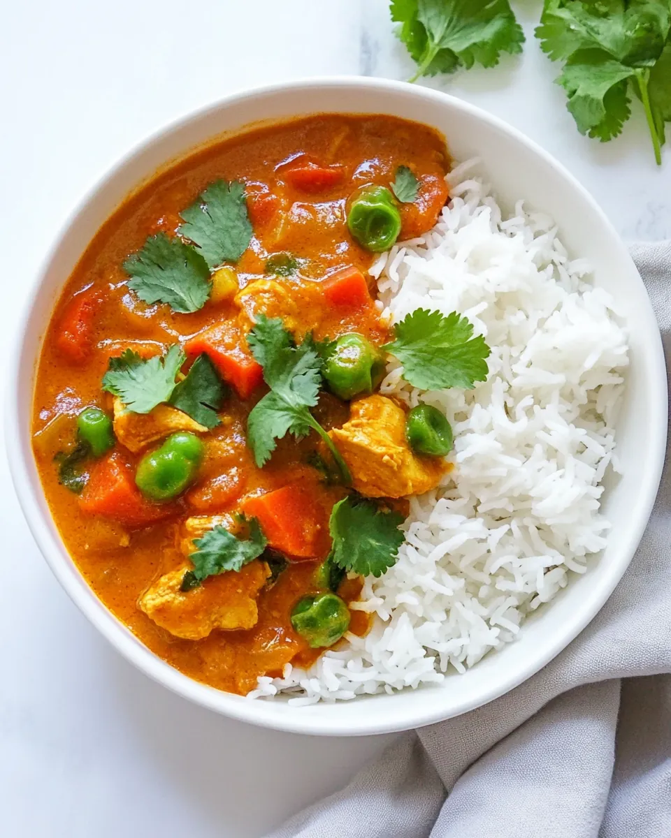 Coconut Chicken Curry