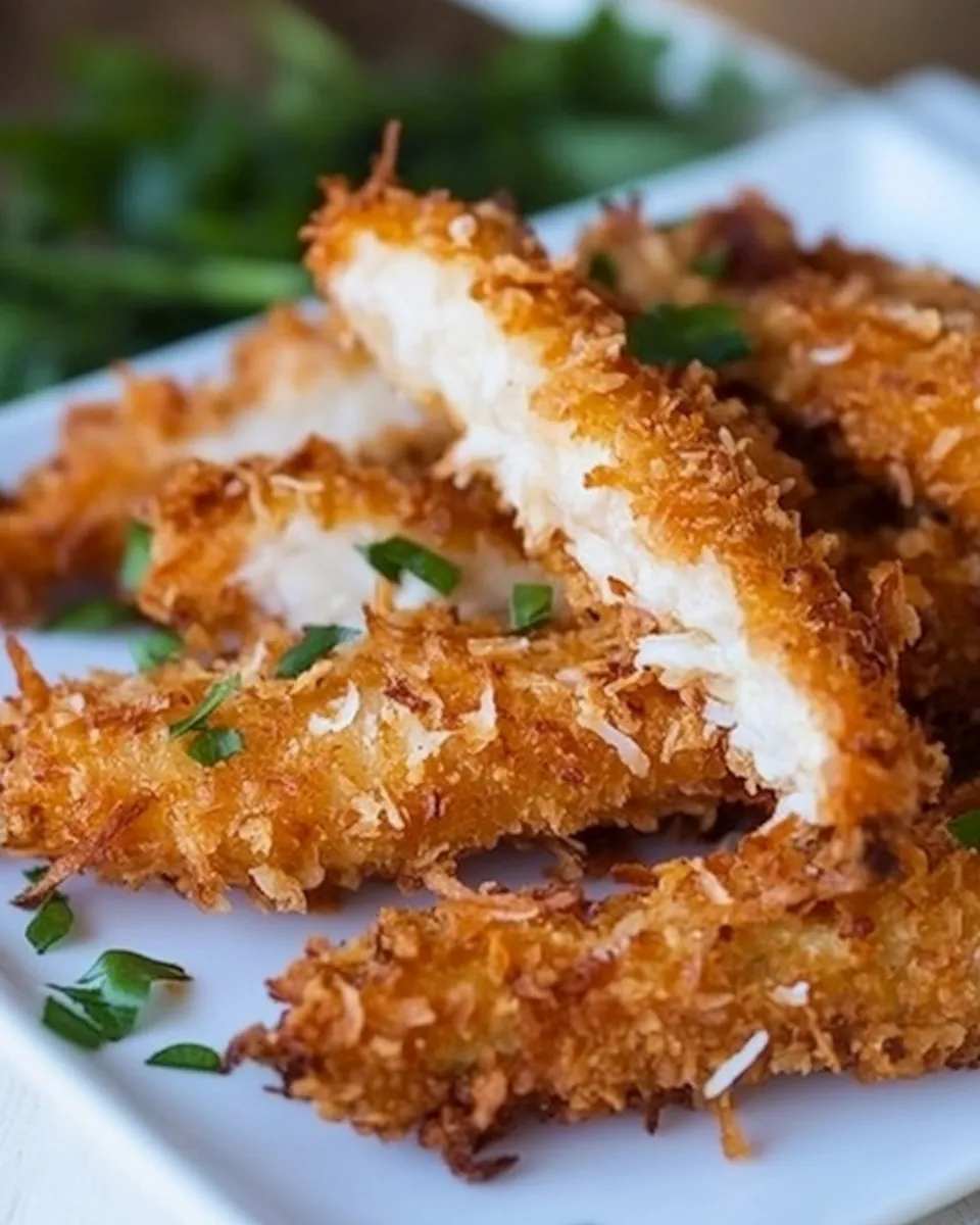 Coconut Chicken Fingers