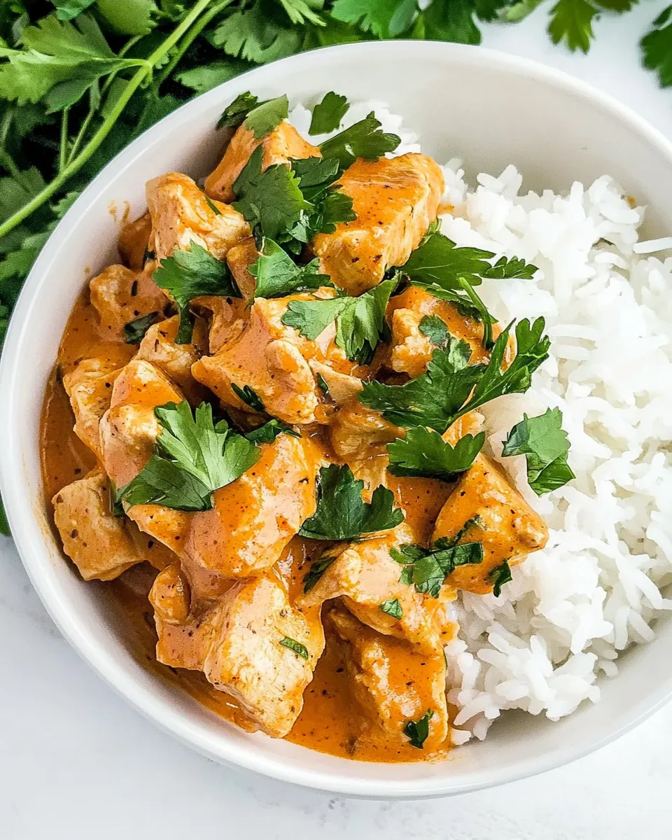 Coconut Chicken Rice Bowl