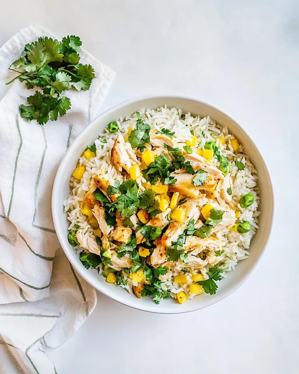 Coconut Chicken and Rice