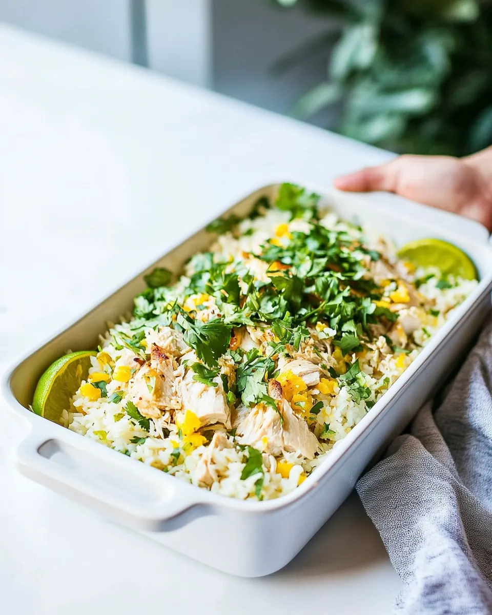 Coconut Chicken and Rice