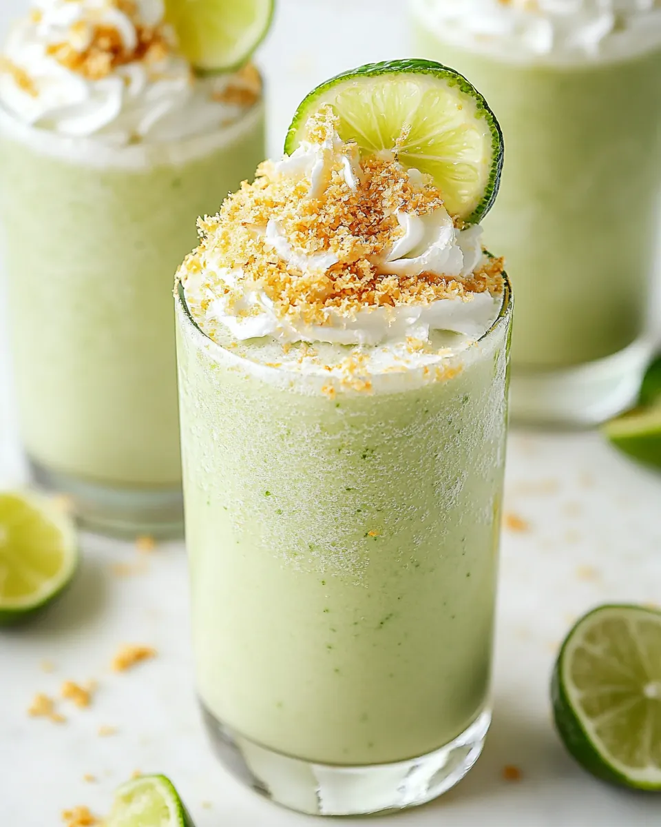Coconut Key Lime Pie Smoothie