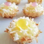 Coconut Lemon Macaroon Nests