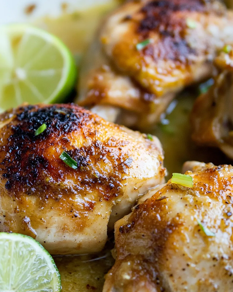 Coconut Lime Skillet Chicken