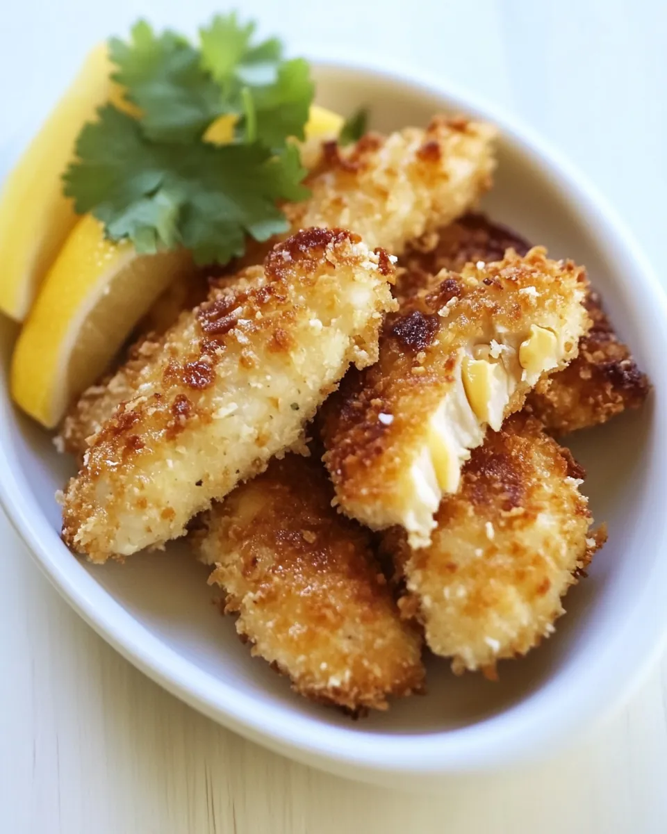Coconut Macadamia Chicken Tenders
