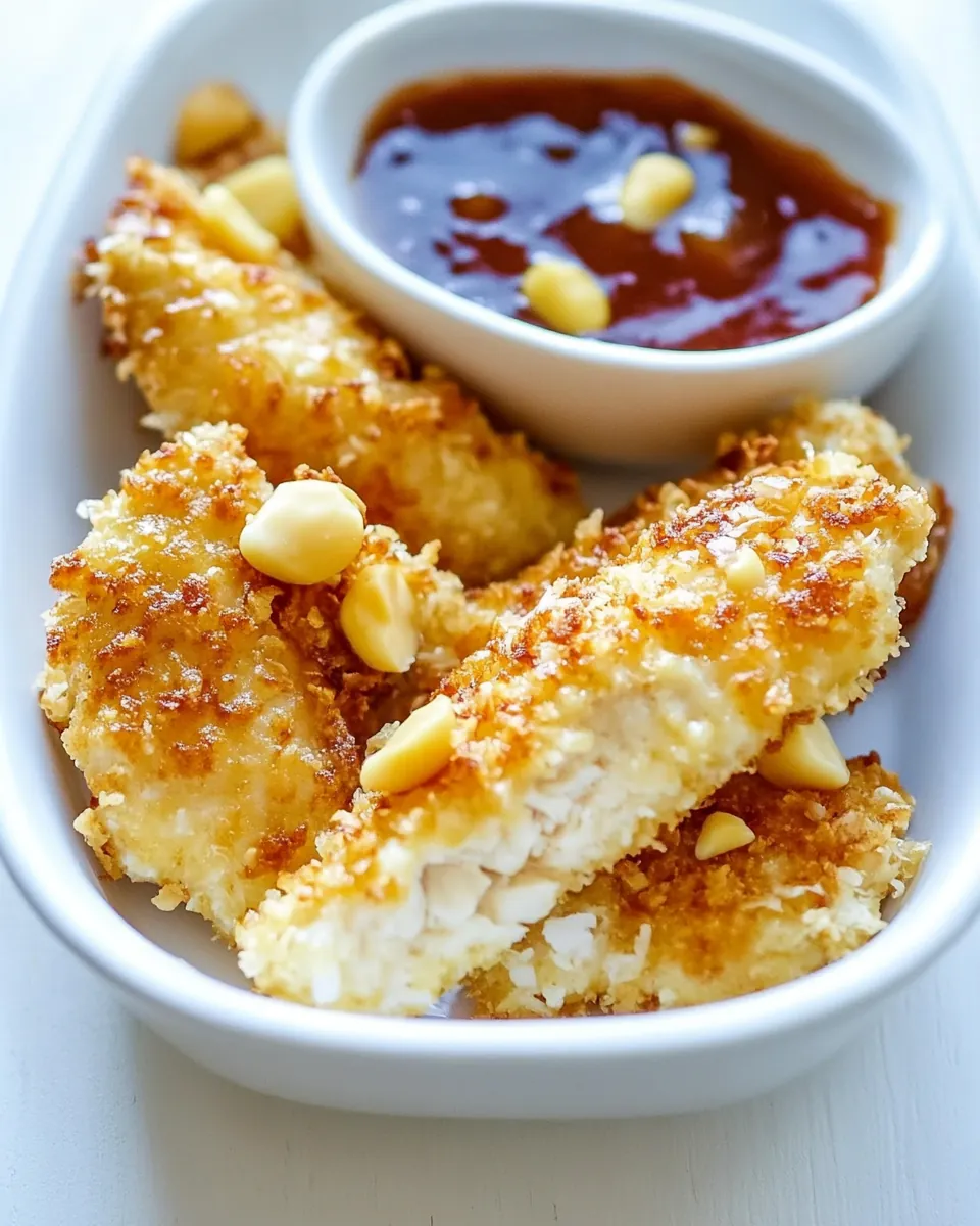 Coconut Macadamia Chicken Tenders