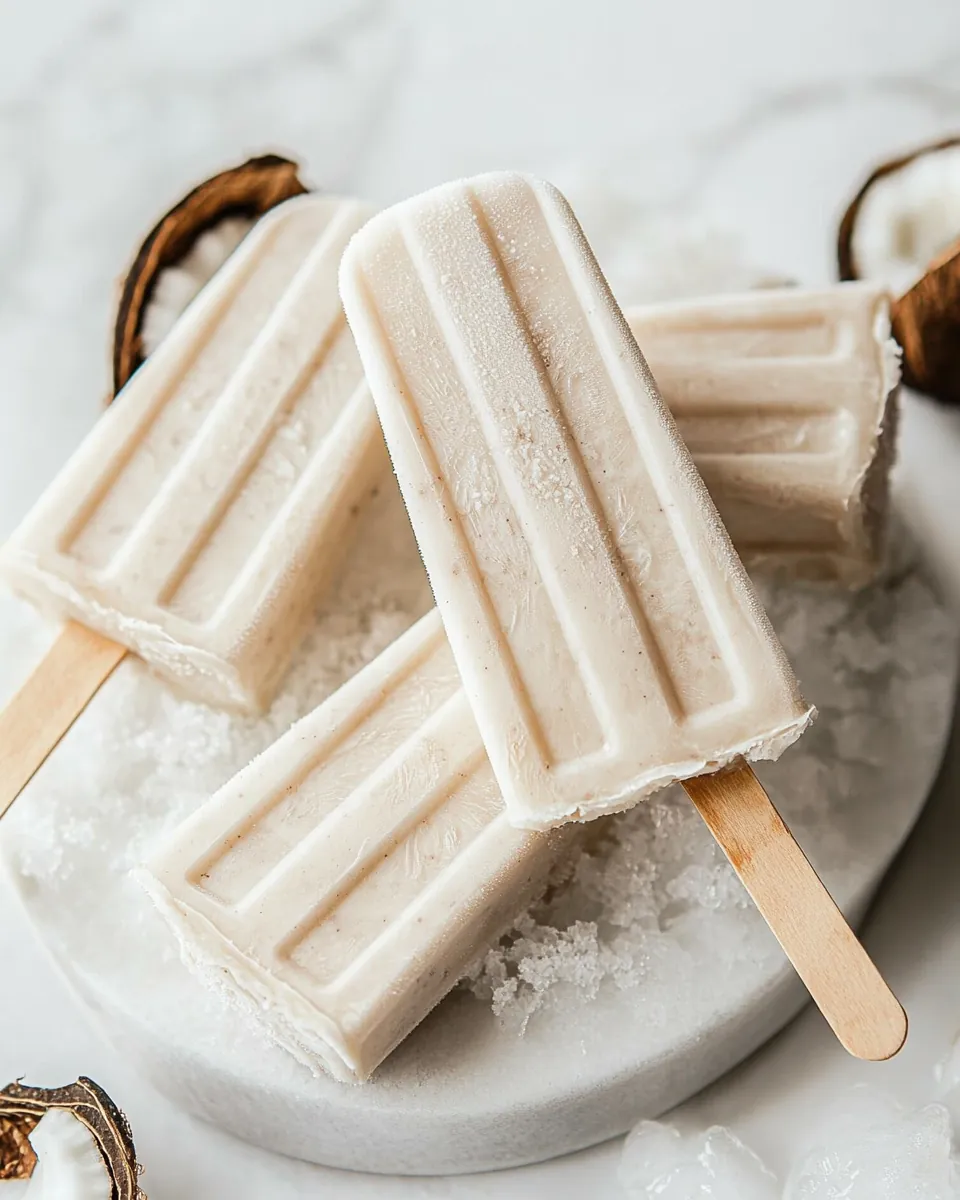 Coconut Popsicles