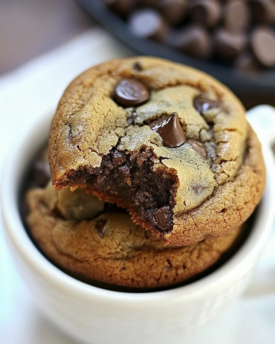 Coffee Chocolate Chip Cookies