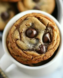 Coffee Chocolate Chip Cookies