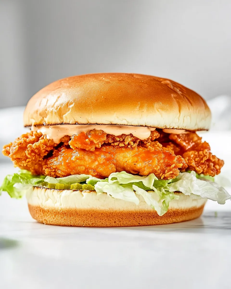 Copycat Arby’s Buffalo Chicken Sandwich Recipe