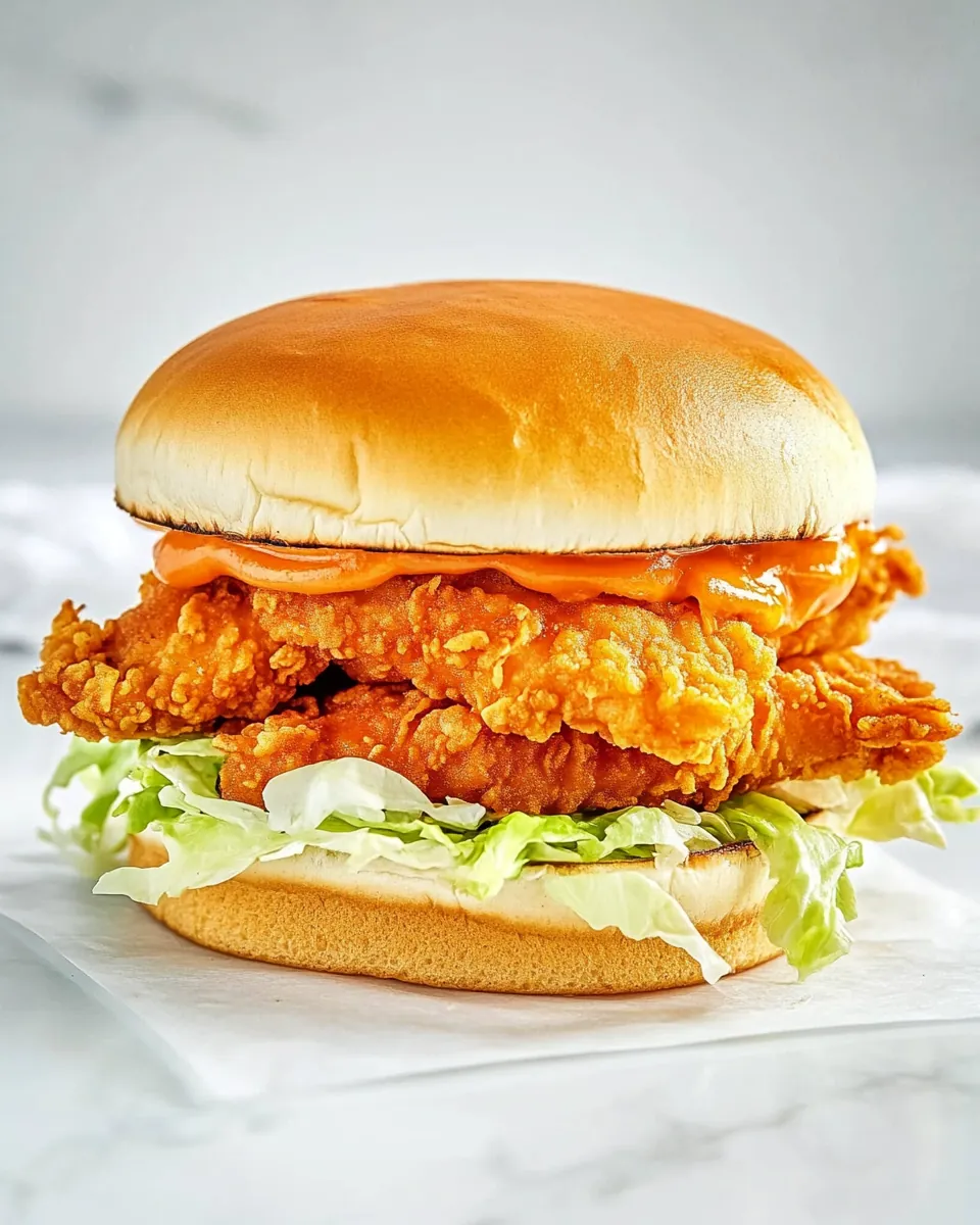 Copycat Arby’s Buffalo Chicken Sandwich Recipe