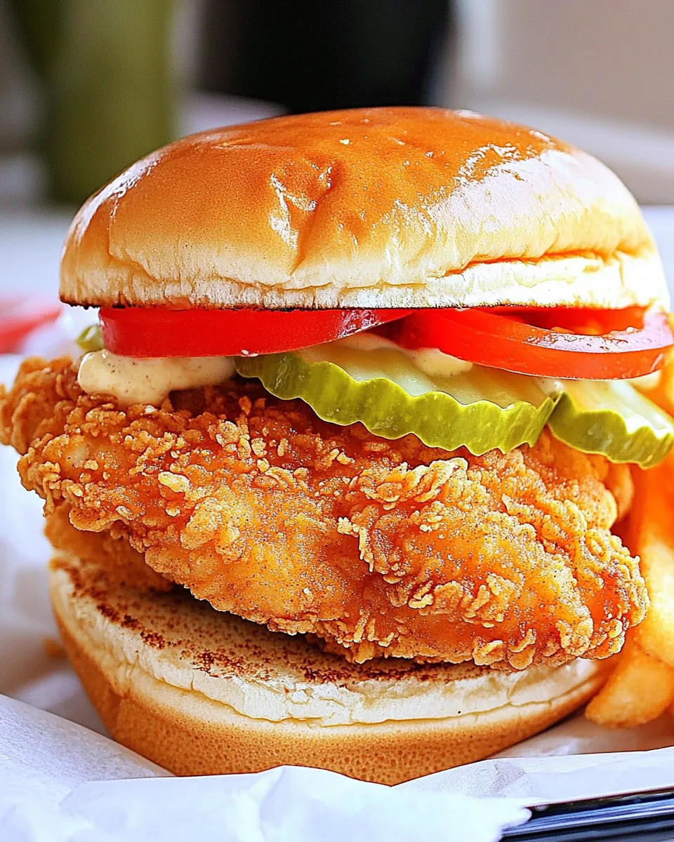Copycat Chick-fil-A Chicken Sandwich