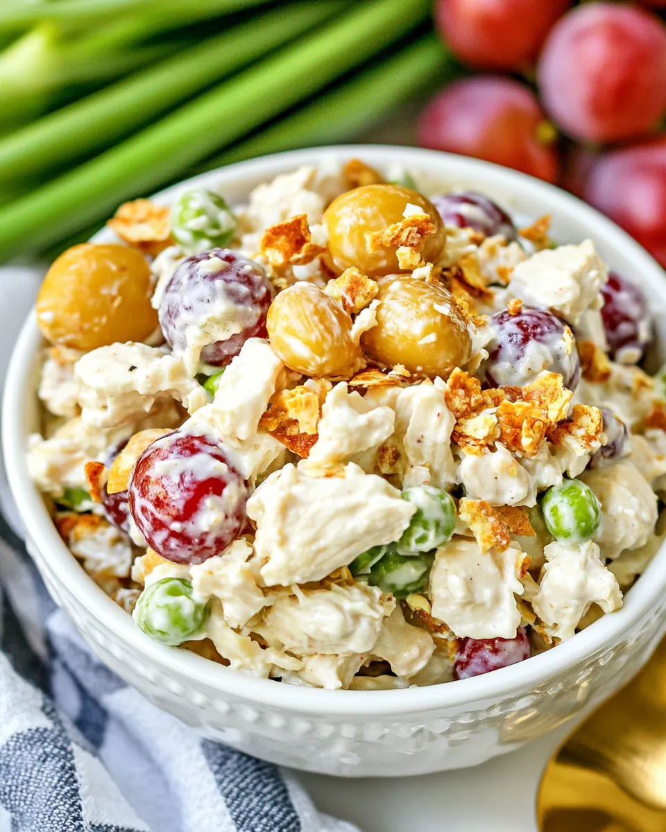 Copycat Chicken Salad Chick’s Grape Salad