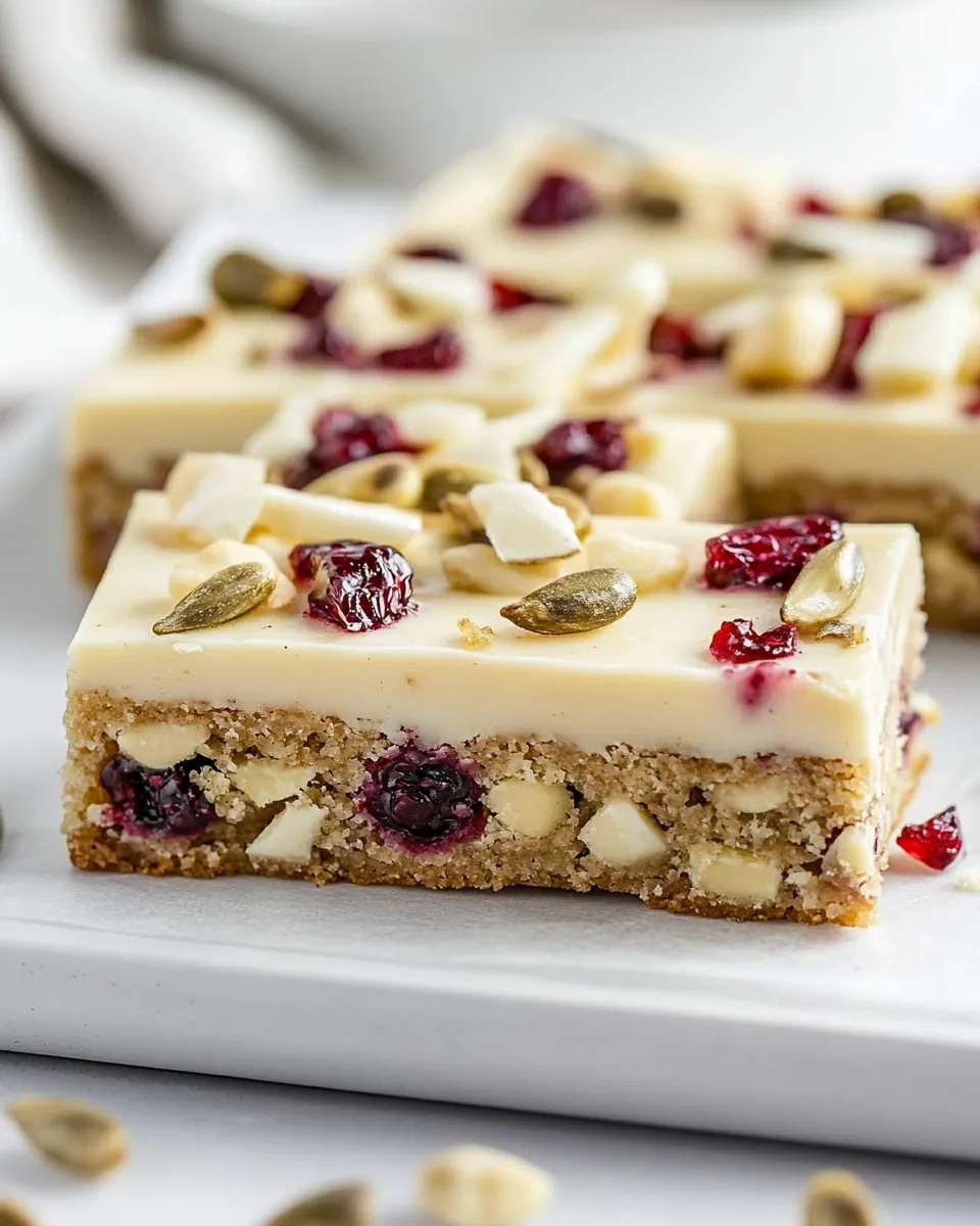 Cranberry Bliss Bars