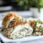 Cream Cheese Stuffed Everything Chicken