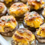 Cream Cheese Stuffed Mushrooms