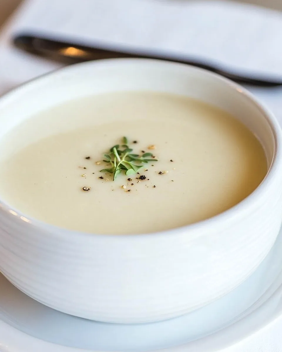 Cream of Cauliflower Soup