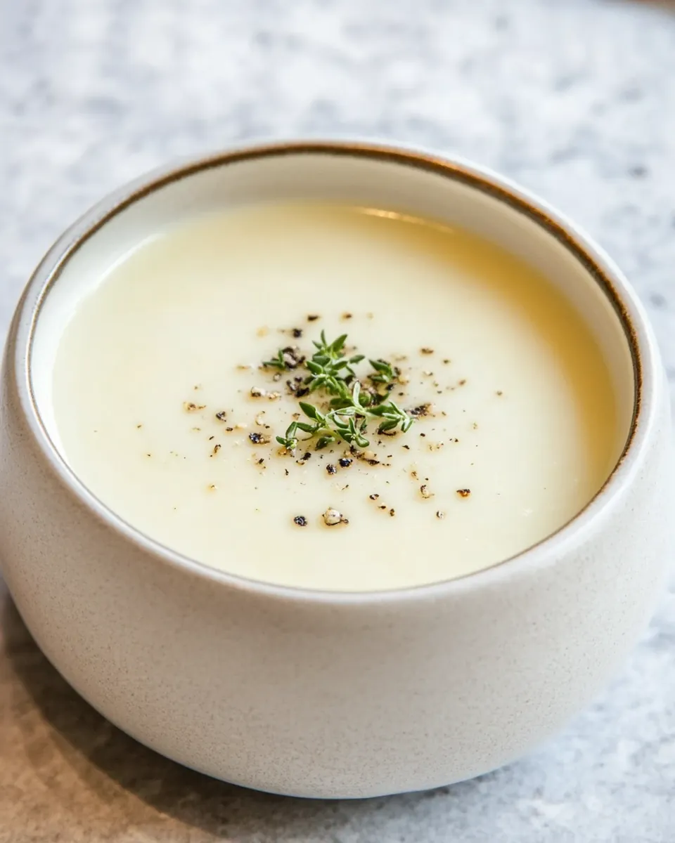 Cream of Cauliflower Soup
