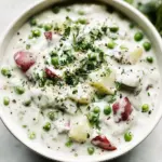 Creamed Peas and Potatoes