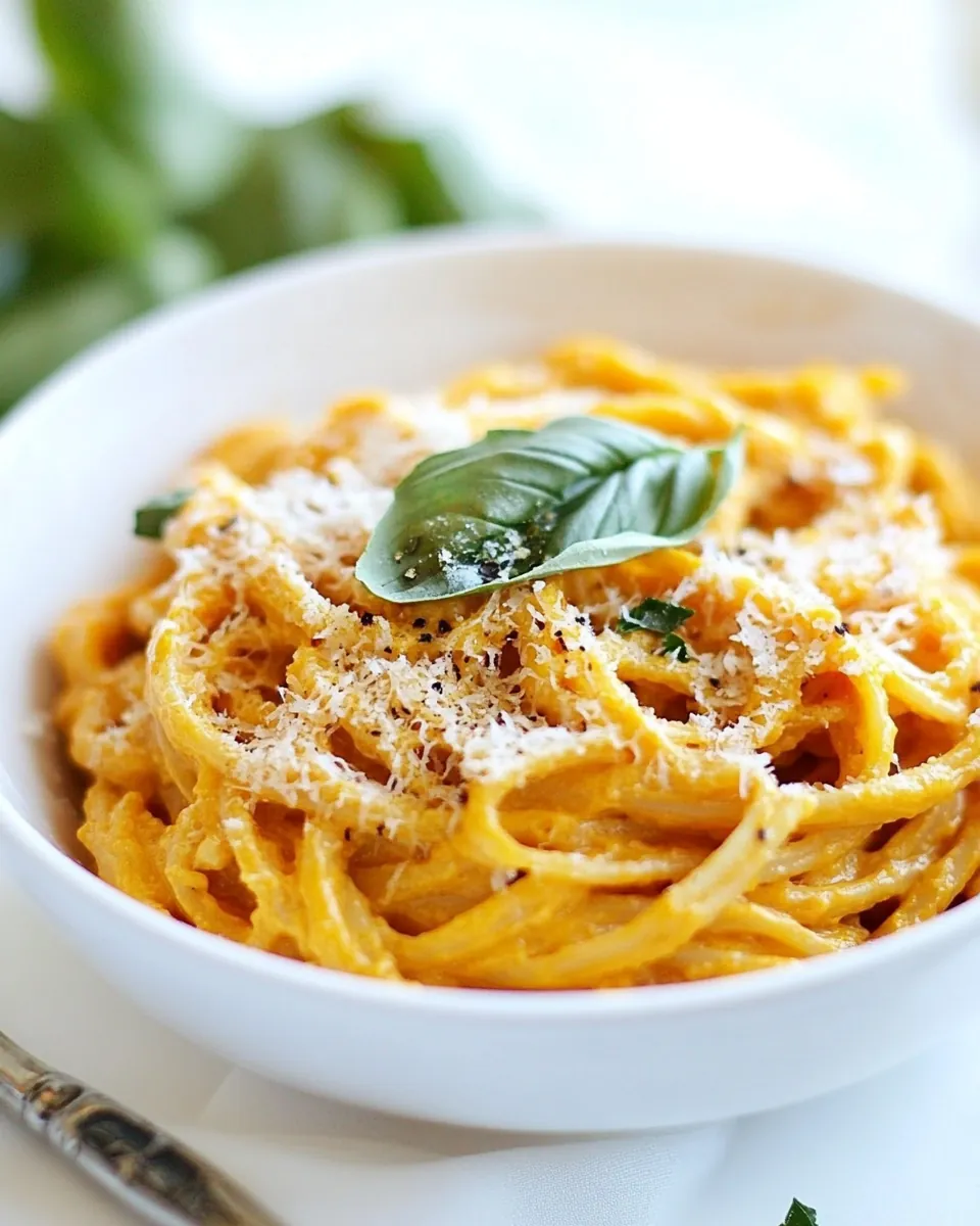 Creamy Butternut Squash Pasta