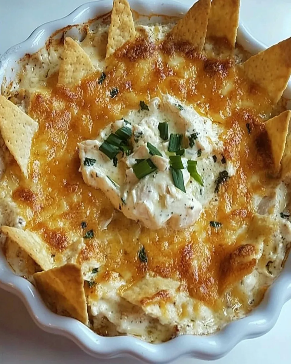 Creamy Chicken Caesar Dip