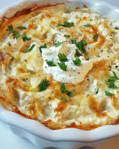Creamy Chicken Caesar Dip