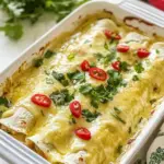 Creamy Chicken Enchiladas