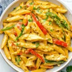Creamy Chicken Fajita Pasta