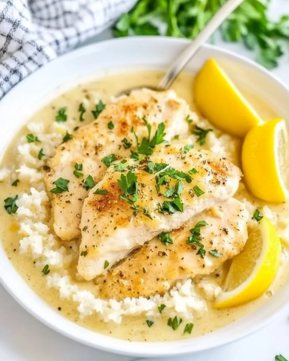 Creamy Chicken Piccata