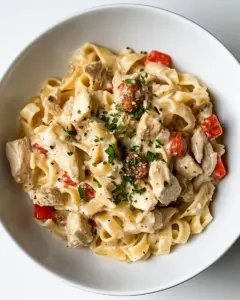 Creamy Chicken and Chorizo Pasta