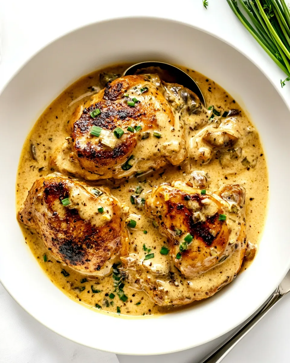 Creamy Chive Chicken