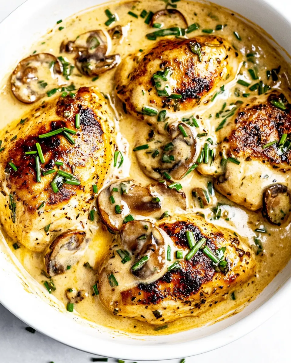 Creamy Chive Chicken