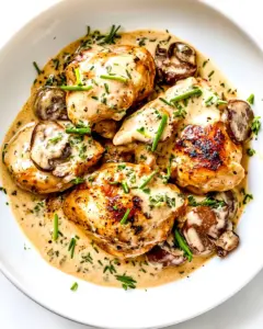 Creamy Chive Chicken