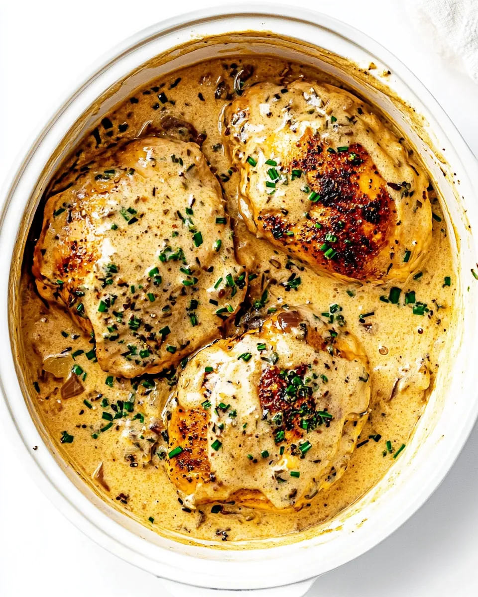 Creamy Chive Chicken