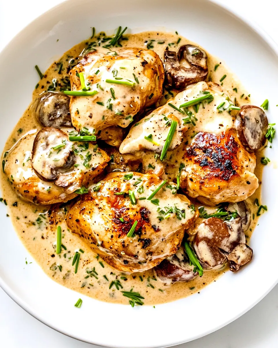Creamy Chive Chicken