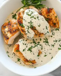 Creamy Garlic Herb Chicken