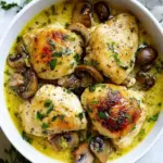 Creamy Garlic Mushroom Chicken