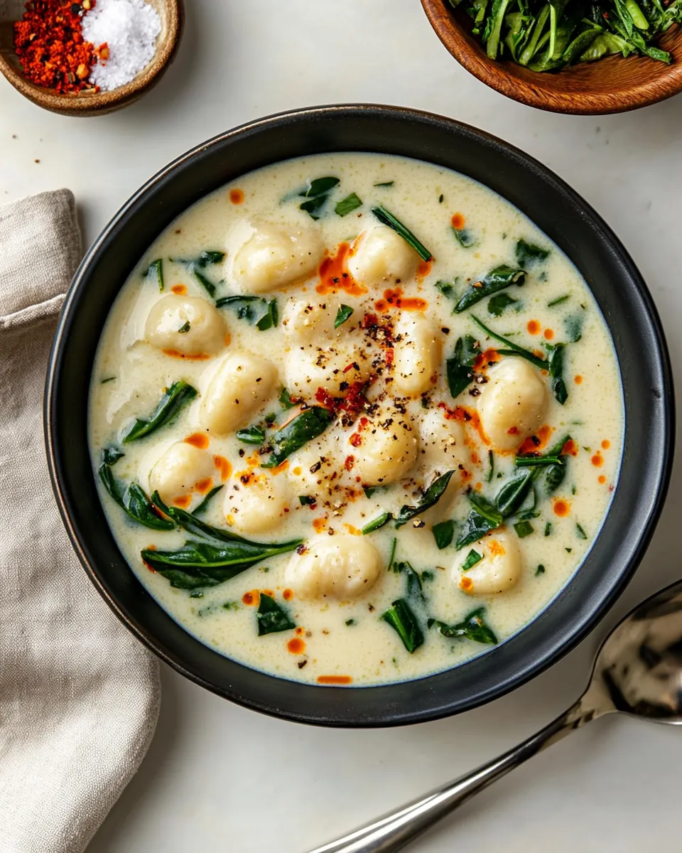 Creamy Gnocchi Soup