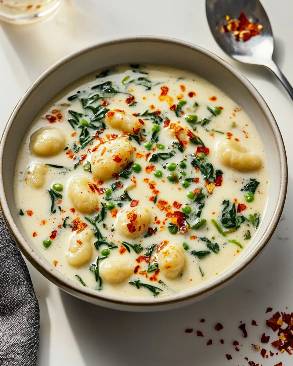 Creamy Gnocchi Soup