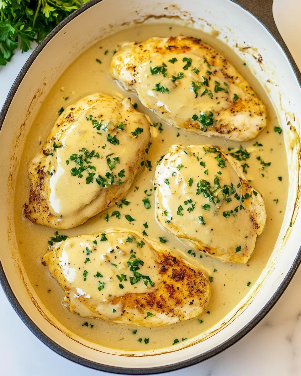 Creamy Honey Mustard Chicken