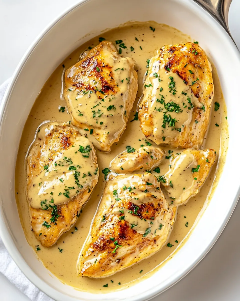 Creamy Honey Mustard Chicken