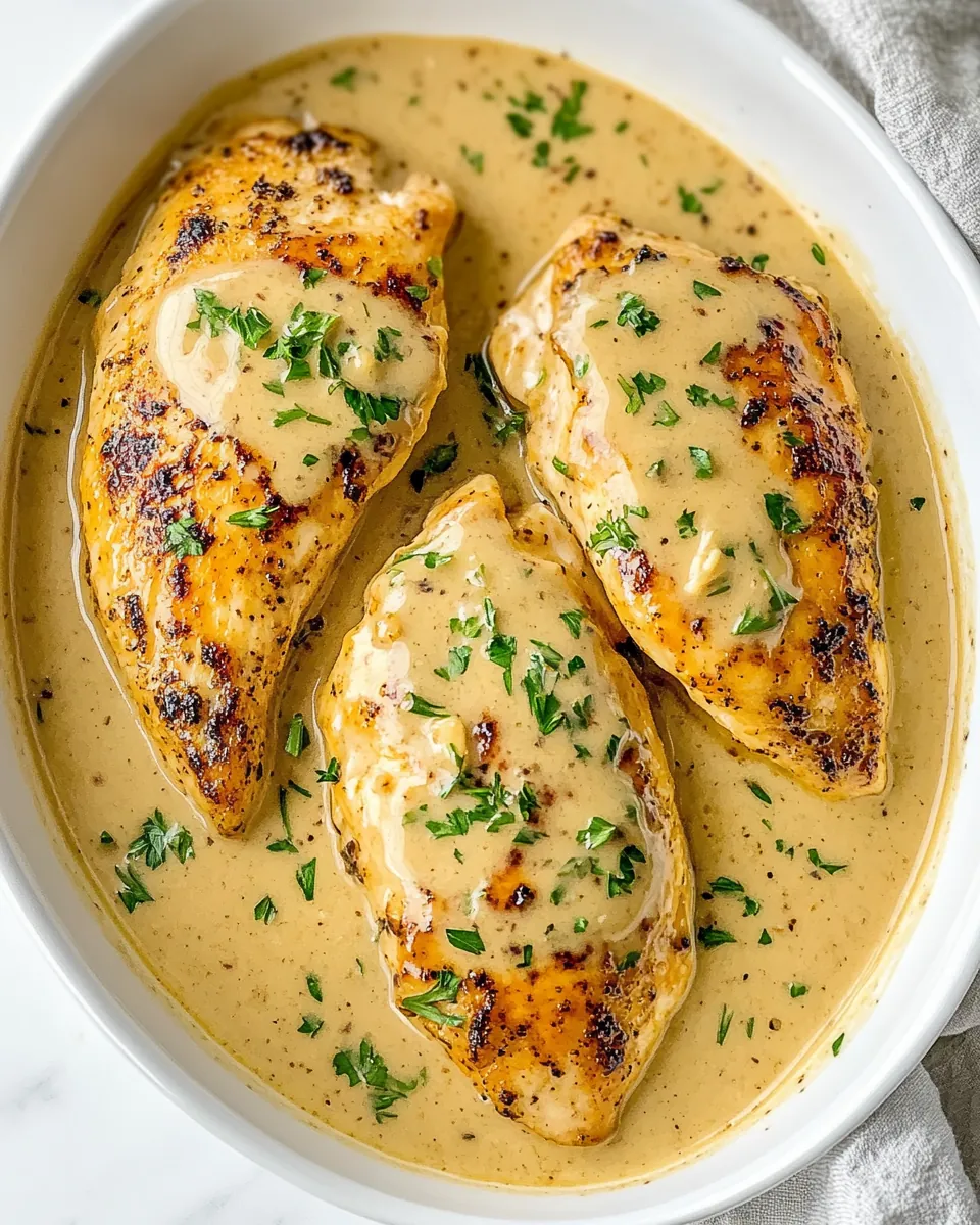 Creamy Honey Mustard Chicken