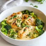 Creamy Honey Mustard Chicken Broccoli